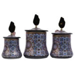 3PCS SET COFFEE MAKER/HAND BLACK BLUE