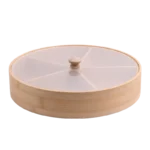 5 SLOT SPINNING WOODEN PLATE