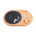 CHEESE SERVING BOARD WITH KNIFE