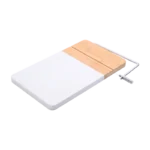 CHEESE SLICER AND TABLE SERVICE BOARD