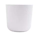 PLASTIC POT WHITE