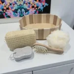 BATH POOF 5PCS SET