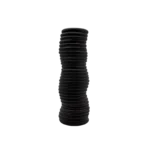 DECORATIVE CERAMIC VASE BLACK