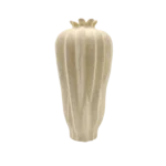 DECORATIVE CERAMIC VASE BLACK