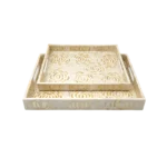2PCS SET RECTANGLE TRAY