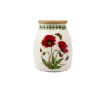 GLASS FLOWER JAR