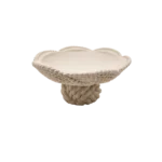 DECORATIVE PLATE  BEIGE