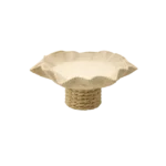 DECORATIVE  PLATE BEIGE