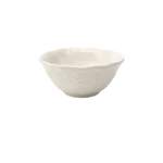 CLASSIC EMBOSSED WHITE SMALL BOWL
