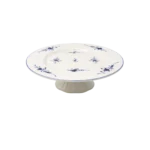 VILLEROY AND BOCH  BLUE FLORAL SPRIGS SMALL SERVING STAND