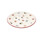 VILLEROY & BOCH RED MEDIUM PLATE