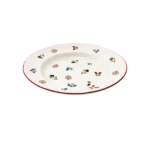 VILLEROY & BOCH RED OVAL PLATE