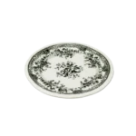 ZARA HOME GREEN TRANSFERWARE LARGE PLATE