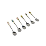 SET OF 6 BOTANIC GARDEN SMALL SPOON