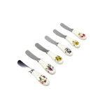 SET OF 6 BOTANIC GARDEN BUTTER KNIFE