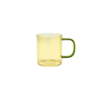 GLASS CUP YELLOW