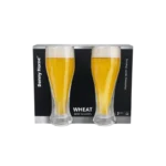 SET OF 2 DANNY HOME WHEAT BEER GLASSES