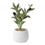 MINI OLIVE PLASTIC PLANT