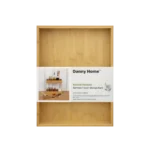 DANNY HOME NATURAL BAMBOO 2- LAYER STORAGE RACK