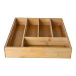 DANNY HOME BAMBOO 5- COMPARTMENT DRAWER ORGANIZER