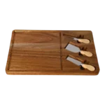 SET OF 4 DANNY HOME ACACIA WOODEN CUTTING BOARD