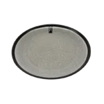 DINNER PLATE BLACK&GREY