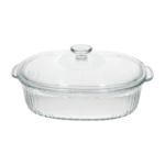 DANNY HOME GLASS CASSEROLE WITH LID