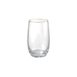 DANNY HOME 6PCS GLASS SPECIAL & GOLDEN 410ML