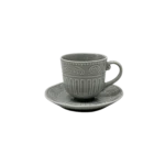 SET OF 6  NEOCLASSICAL COFFEE CUP AND SAUCER