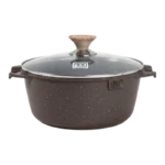MGC ALUMINUM MARRBLE COATING SOUP POT COFFEE
