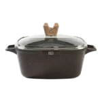 MGC ALUMINUM MAPPBLE COATING SQUAPE POT COFFEE