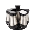 6 JARS SPICE RACK SET