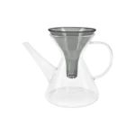 SET 2 GLASS POT
