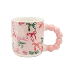 CERAMIC RIBBON MUG