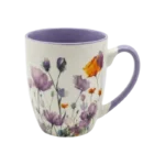 CERAMIC FLOWERS MUGS
