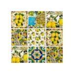 LEMON MOZAIK MARBLE COASTER
