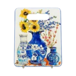 FLOWER VASE  MARBLE COASTER WITH HANDLE