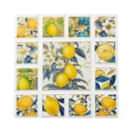 LEMON SQUARE MARBLE COASTER