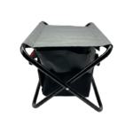 FOLDABLE GARDING CHAIR WITH REMOVABLE STORGE POUCH