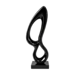 BLACK DECORATIVE GLASS