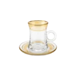 SET OF 12  TEA CUP AND SAUCER