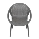 GREY PLASTIC CHAIR