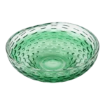 DECORATIVE GLASS WAVY PLATE