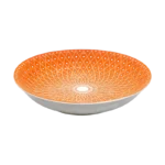 DANNY HOME MODERN ORANGE CERAMIC  8 " DEEP PLATE