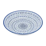DANNY HOME CLASSIC BLUE MANDAL 8" DEEP PLATE