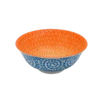 DANNY HOME MODERN ORANGE CERAMIC  6" BOWL