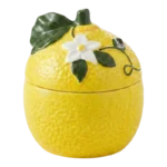 FOOD CANISTER LEMON PLATE