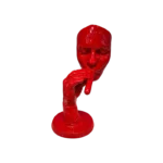 SMOKING FACE DECORATIVE STATUE
