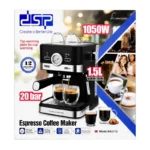 ESPRESSO COFFEEMAKER WITH DIGITAL CONTROL  CONTROL 20 BAR
