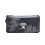 HISTORIC ROUTE 66 MULTI-ZIPPER PENCIL CASE